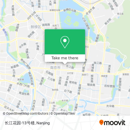 长江花园-13号楼 map
