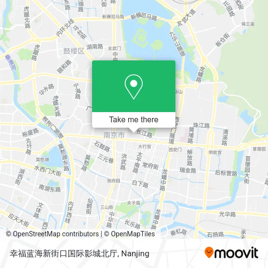 幸福蓝海新街口国际影城北厅 map
