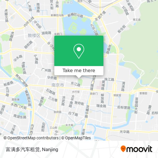 富满多汽车租赁 map