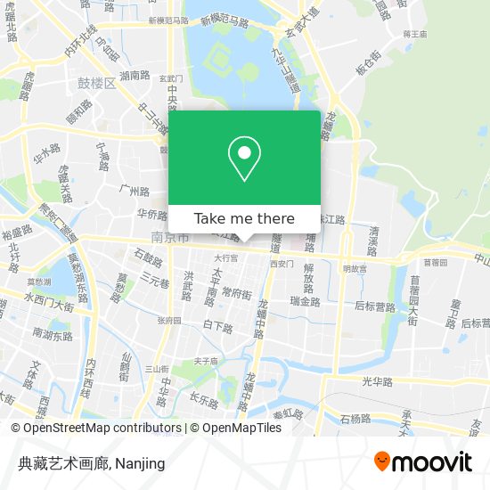 典藏艺术画廊 map