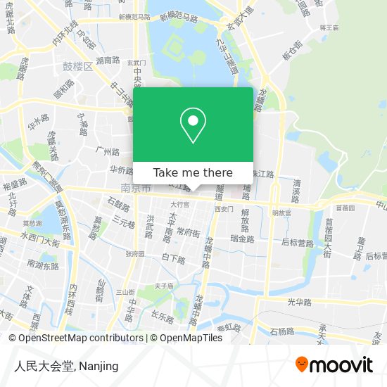 人民大会堂 map