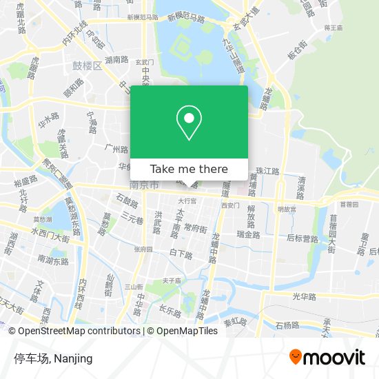 停车场 map