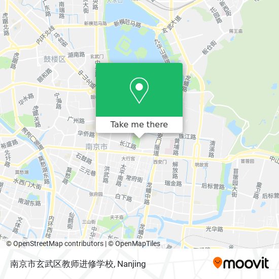 南京市玄武区教师进修学校 map