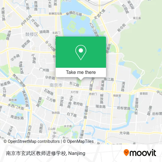 南京市玄武区教师进修学校 map
