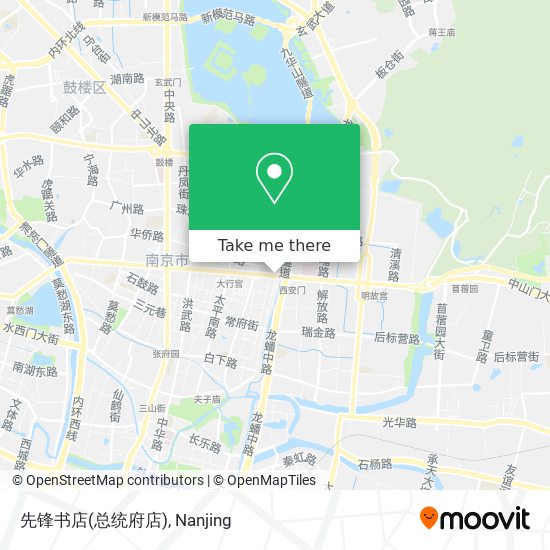 先锋书店(总统府店) map