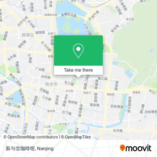 新与尝咖啡馆 map