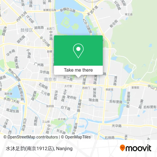 水沐足韵(南京1912店) map