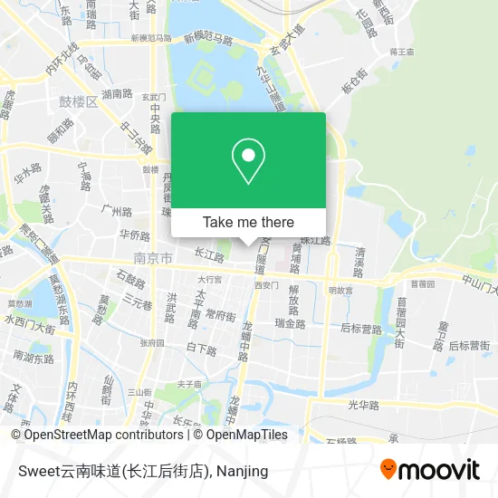 Sweet云南味道(长江后街店) map