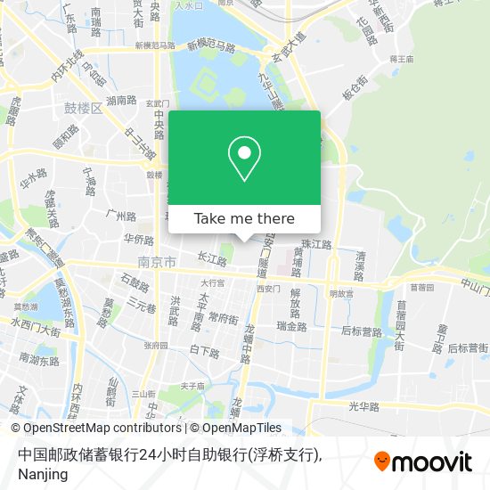 中国邮政储蓄银行24小时自助银行(浮桥支行) map