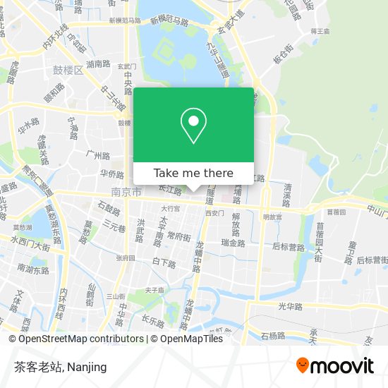 茶客老站 map