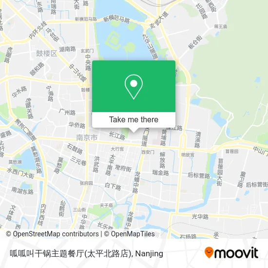 呱呱叫干锅主题餐厅(太平北路店) map