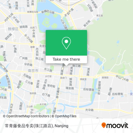 常青藤食品专卖(珠江路店) map