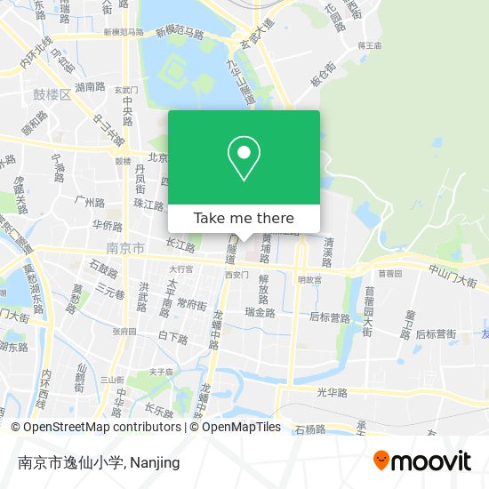南京市逸仙小学 map