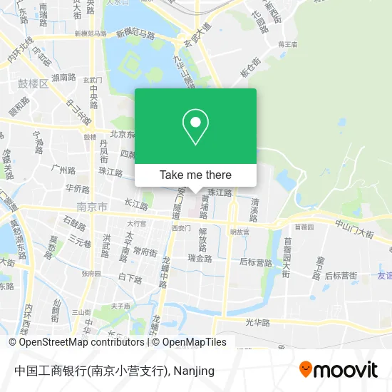 中国工商银行(南京小营支行) map
