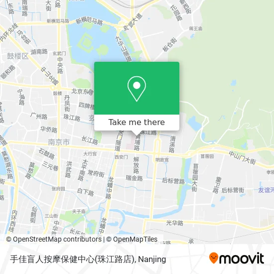 手佳盲人按摩保健中心(珠江路店) map