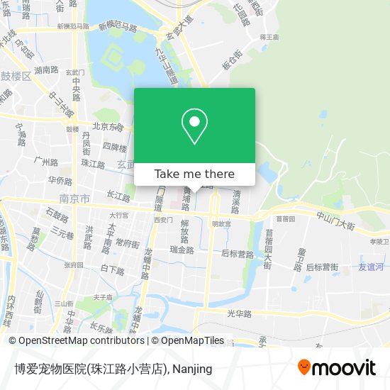 博爱宠物医院(珠江路小营店) map