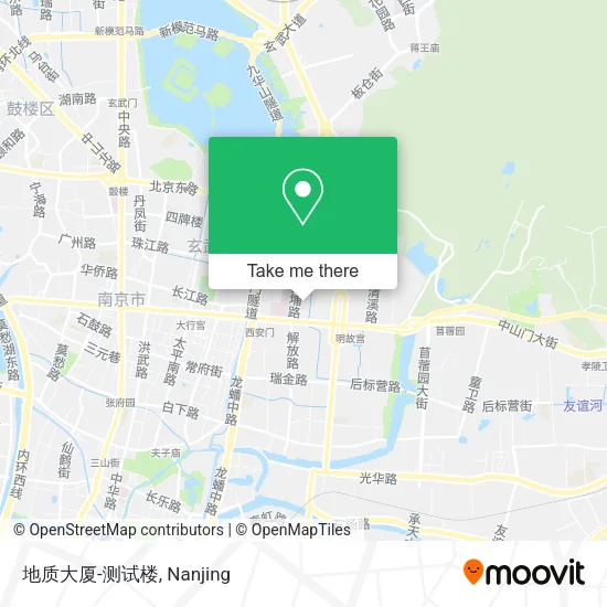 地质大厦-测试楼 map