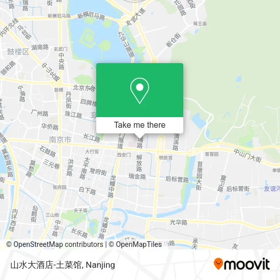 山水大酒店-土菜馆 map