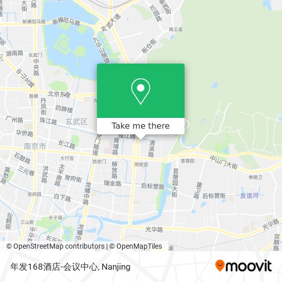 年发168酒店-会议中心 map