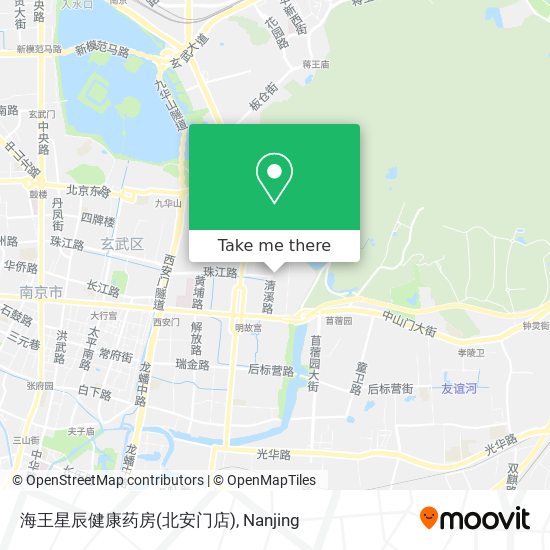 海王星辰健康药房(北安门店) map