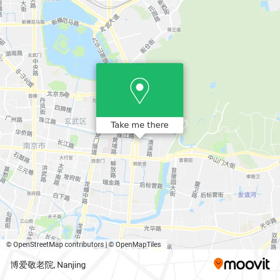 博爱敬老院 map