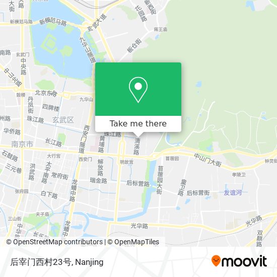 后宰门西村23号 map