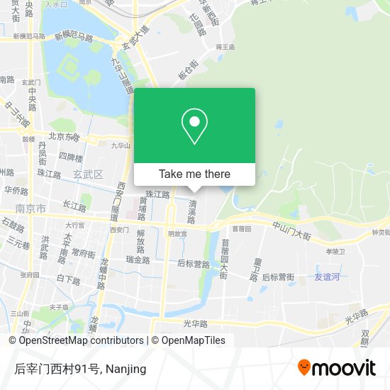 后宰门西村91号 map