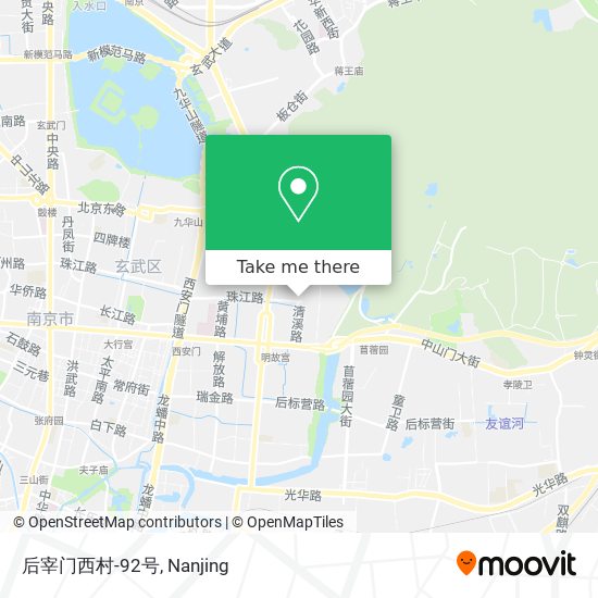 后宰门西村-92号 map