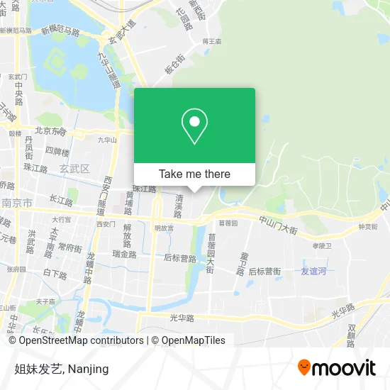 姐妹发艺 map