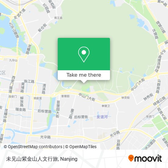 未见山紫金山人文行旅 map