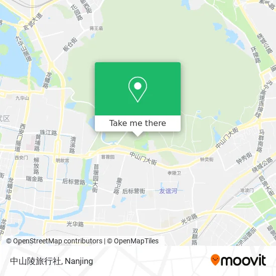 中山陵旅行社 map