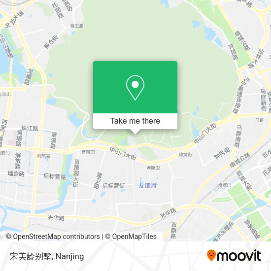 宋美龄别墅 map