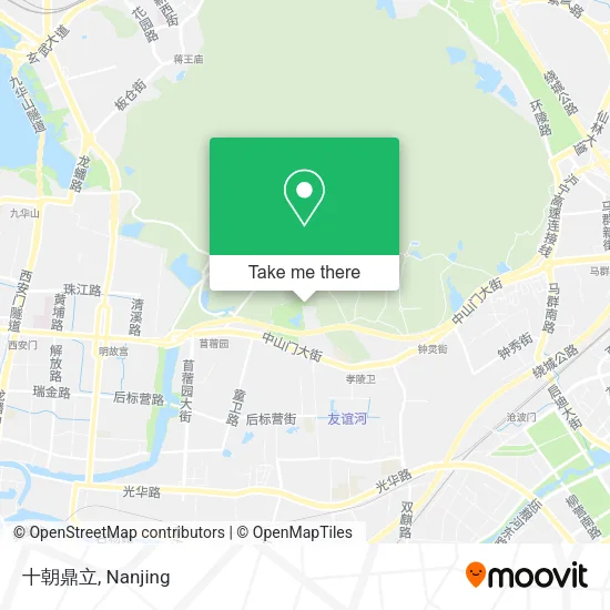 十朝鼎立 map