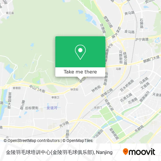 金陵羽毛球培训中心(金陵羽毛球俱乐部) map