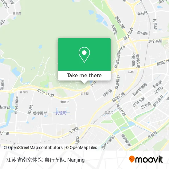 江苏省南京体院-自行车队 map