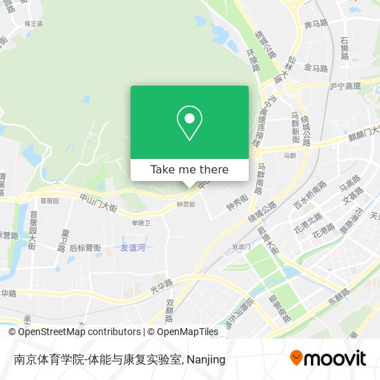 南京体育学院-体能与康复实验室 map