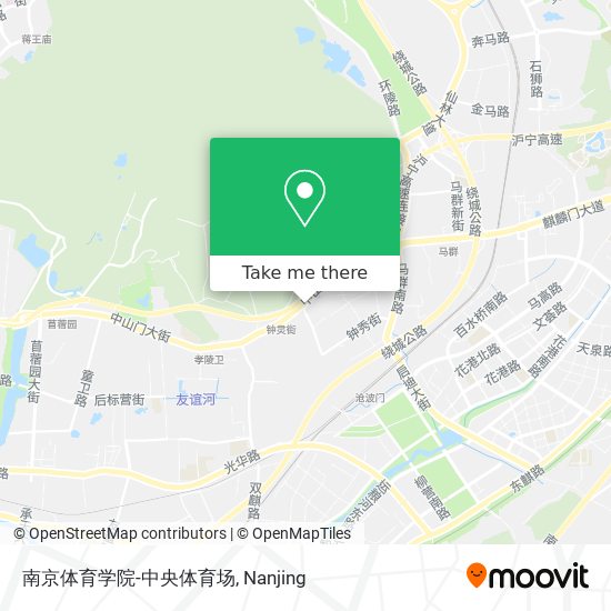 南京体育学院-中央体育场 map