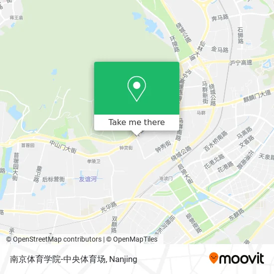 南京体育学院-中央体育场 map