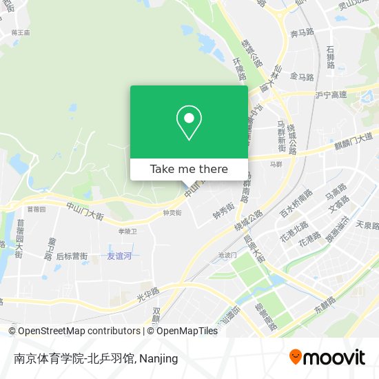 南京体育学院-北乒羽馆 map