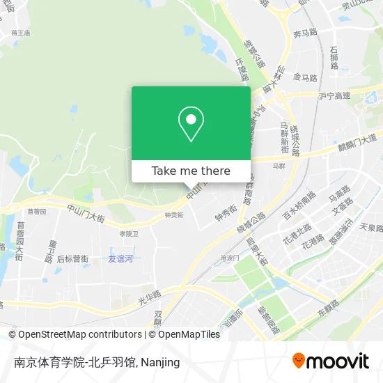 南京体育学院-北乒羽馆 map