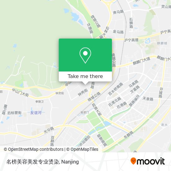 名榜美容美发专业烫染 map