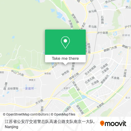 江苏省公安厅交巡警总队高速公路支队南京一大队 map