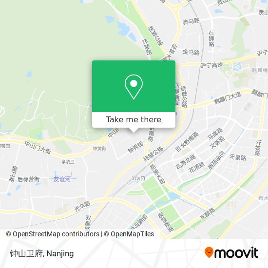钟山卫府 map