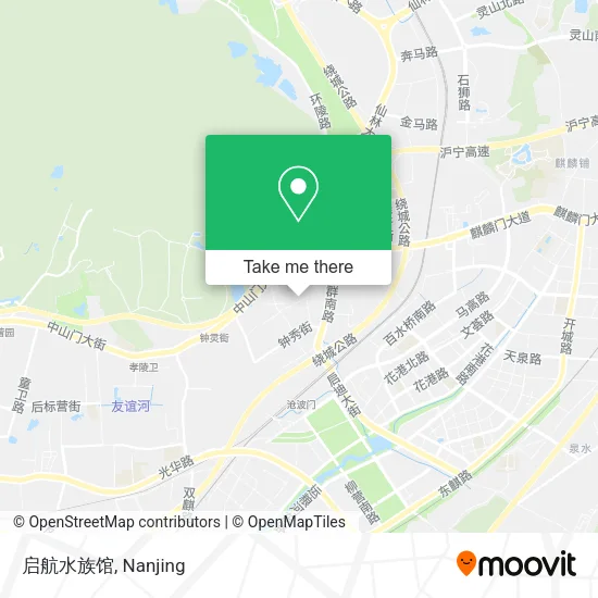 启航水族馆 map