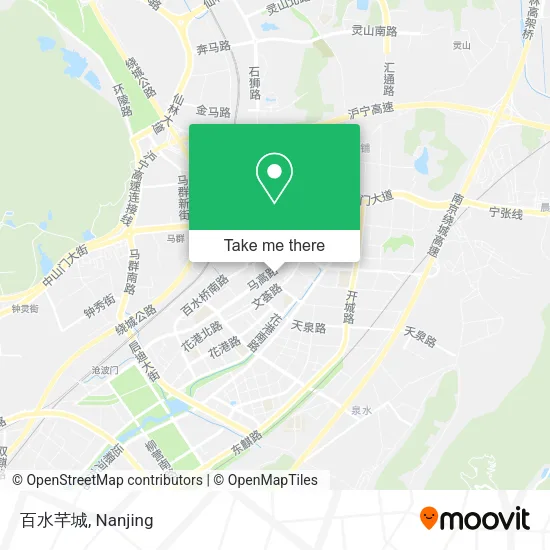 百水芊城 map