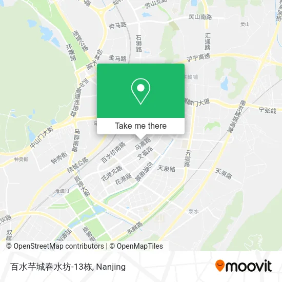 百水芊城春水坊-13栋 map
