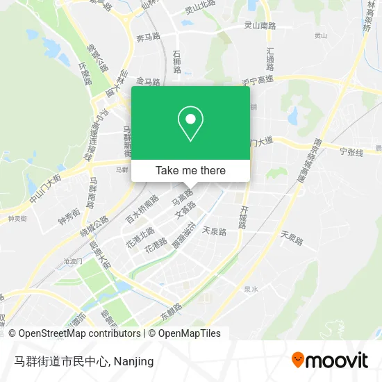 马群街道市民中心 map