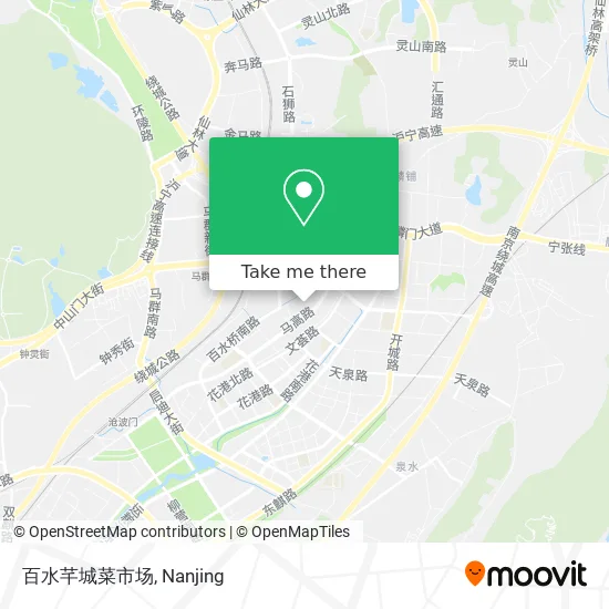 百水芊城菜市场 map