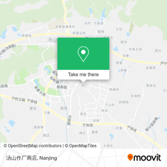 汤山作厂商店 map
