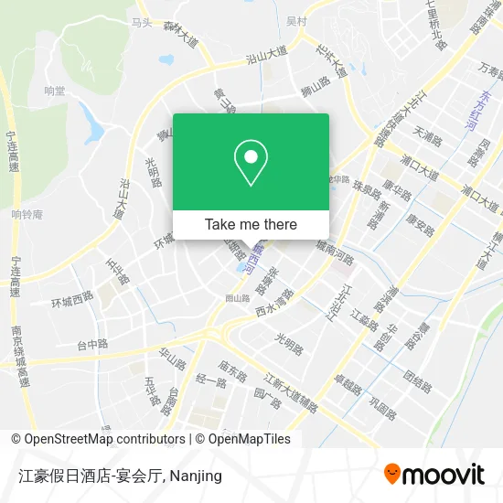 江豪假日酒店-宴会厅 map